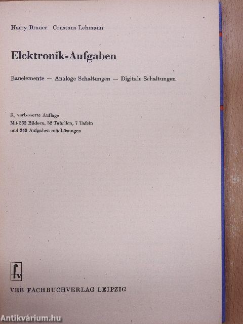 Elektronik-Aufgaben