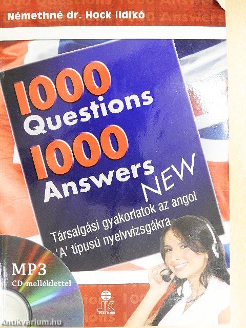 1000 Questions 1000 Answers - CD-vel