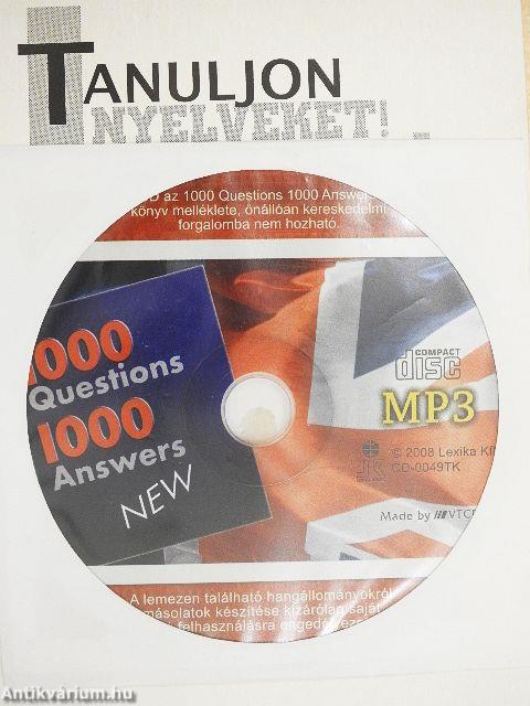 1000 Questions 1000 Answers - CD-vel