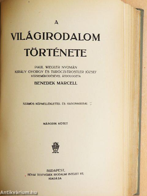 A világirodalom története I-II.