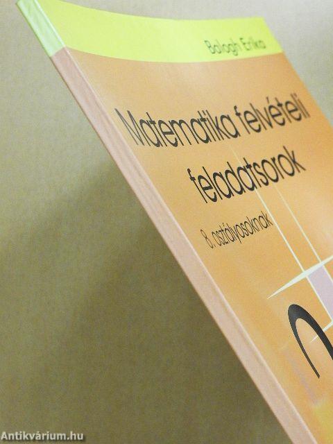 Matematika felvételi feladatsorok 8. osztályosoknak 2.