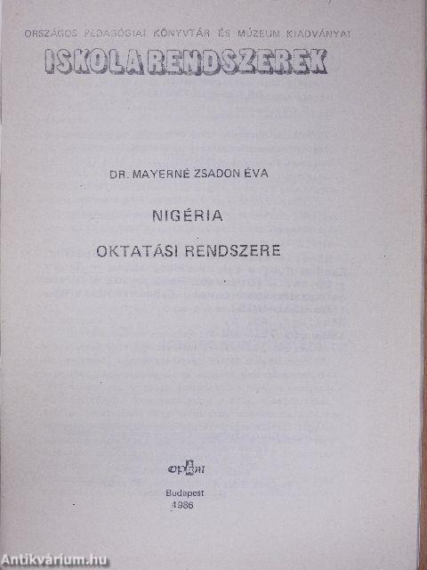 Nigéria oktatási rendszere