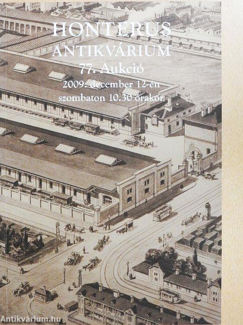 Honterus Antikvárium 77. Aukció