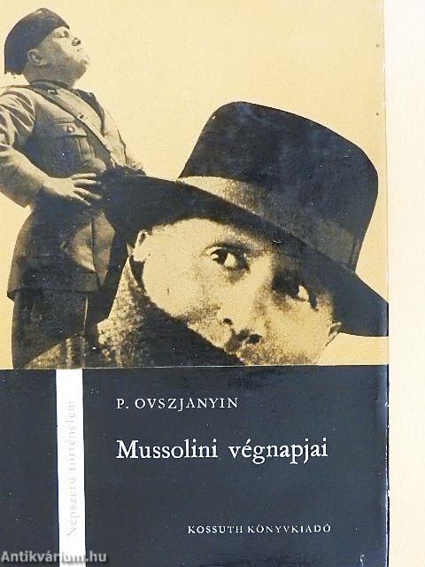 Mussolini végnapjai