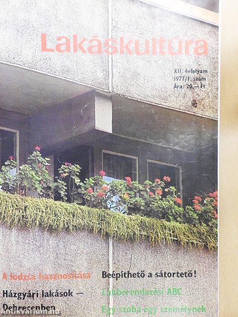 Lakáskultúra 1977-1979/1-6.