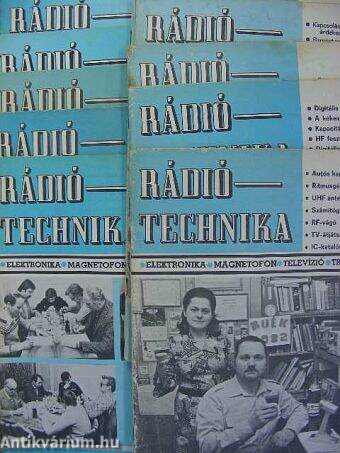 Rádiótechnika 1982. (nem teljes évfolyam)