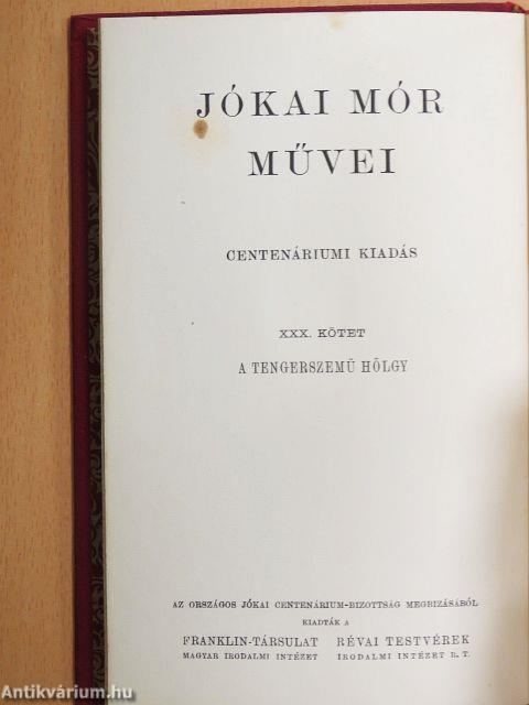 A tengerszemü hölgy