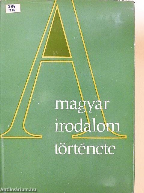 A magyar irodalom története 3.