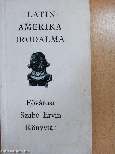 Latin-Amerika irodalma