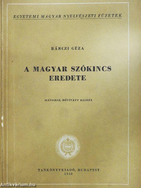 A magyar szókincs eredete