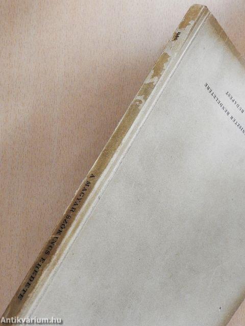 A magyar szókincs eredete