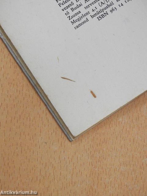 Évszakváltás (dedikált példány)