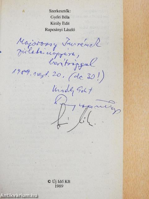 Vasárnapi Újság (többszörösen dedikált példány)