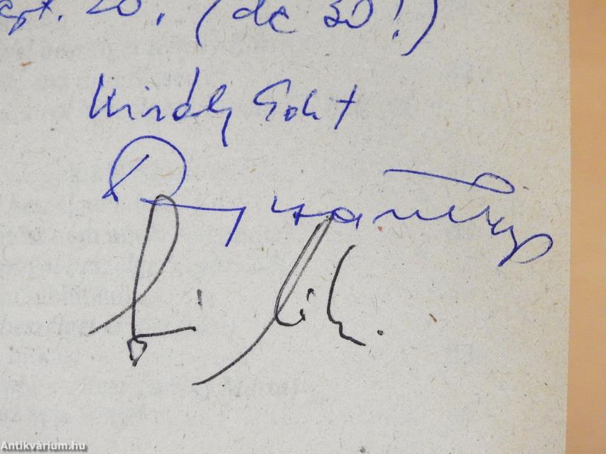 Vasárnapi Újság (többszörösen dedikált példány)