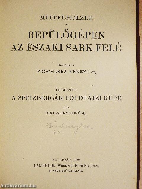 Repülőgépen az Északi sark felé