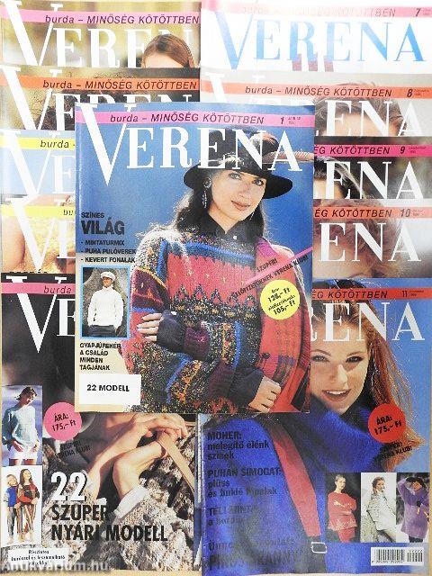 Verena 1995. január-november (nem teljes évfolyam)