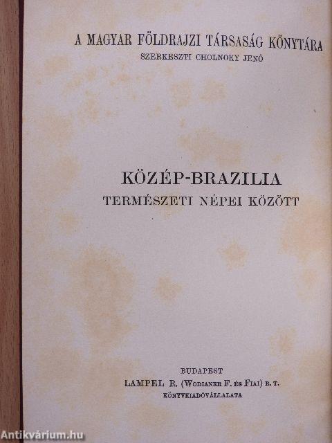 Közép-Brazilia természeti népei között