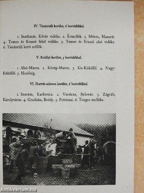 Könyvecske Magyarország borvidékeinek tanulmányozásához