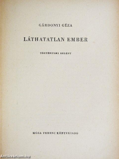 Láthatatlan ember