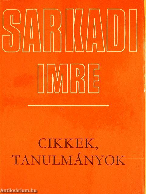Cikkek, tanulmányok