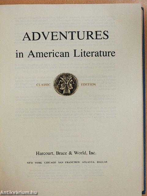 Adventures in American Literature
