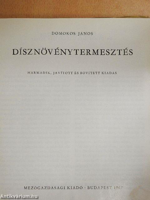 Dísznövénytermesztés