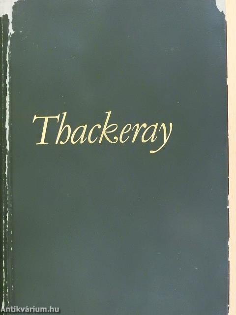 William Makepeace Thackeray művei 1-12.