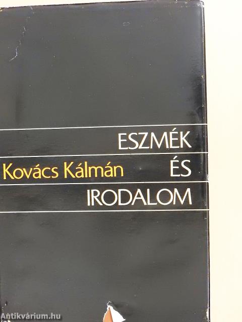 Eszmék és irodalom (dedikált példány)