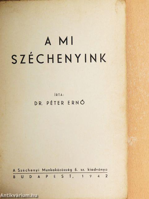 A mi Széchenyink