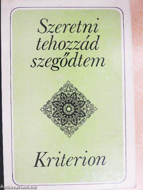 Szeretni tehozzád szegődtem