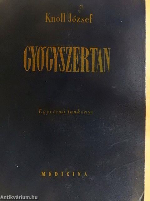 Gyógyszertan