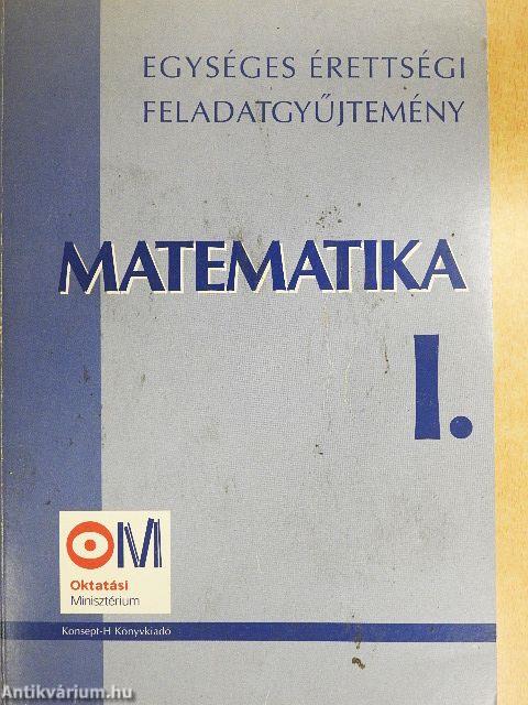 Matematika I.