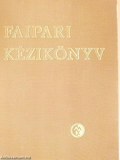 Faipari kézikönyv