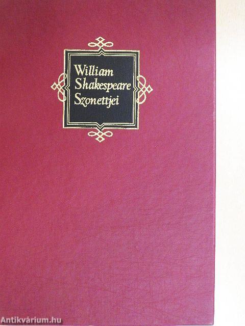 William Shakespeare szonettjei 