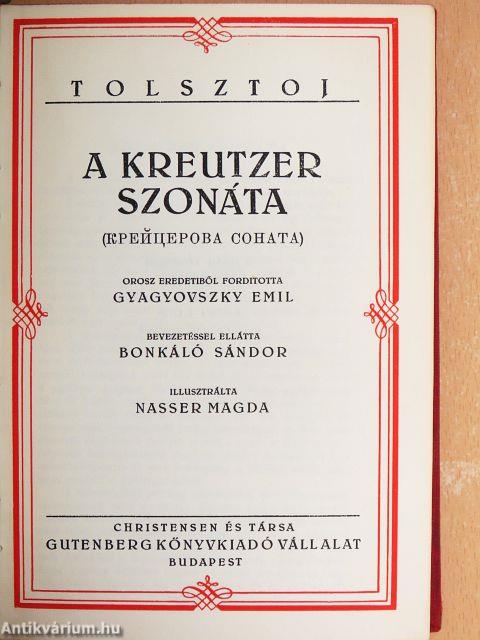 A Kreutzer szonáta