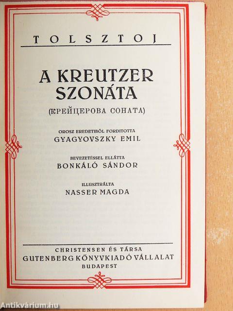 A Kreutzer szonáta