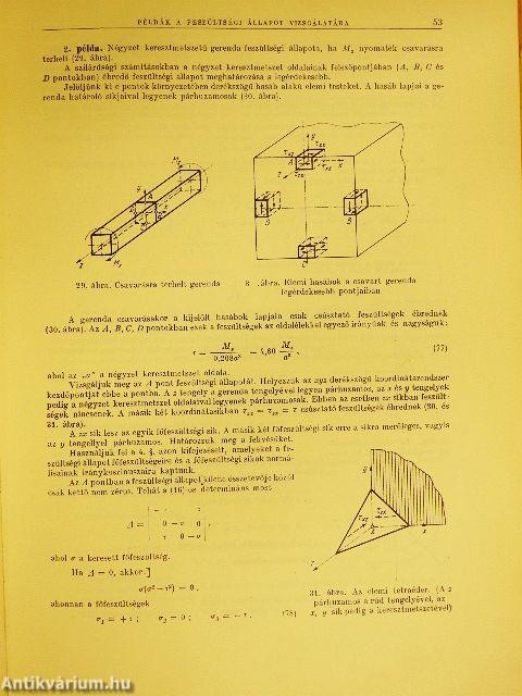 Szilárdsági számítások a gépészetben 1.