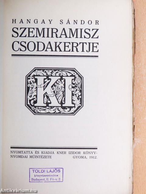 Szemiramisz csodakertje