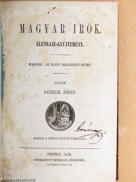 Magyar irók II. (töredék)