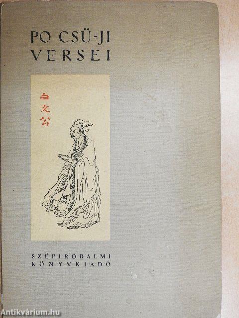 Po Csü-ji versei