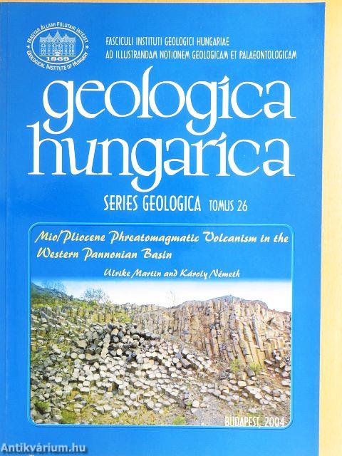 Geologica Hungarica - Series Geologica 26.