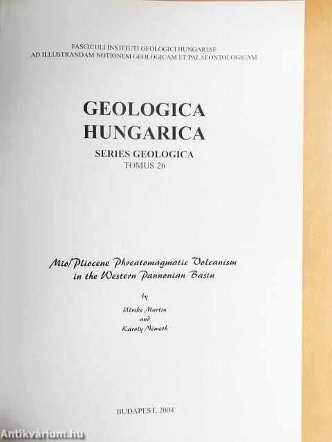 Geologica Hungarica - Series Geologica 26.