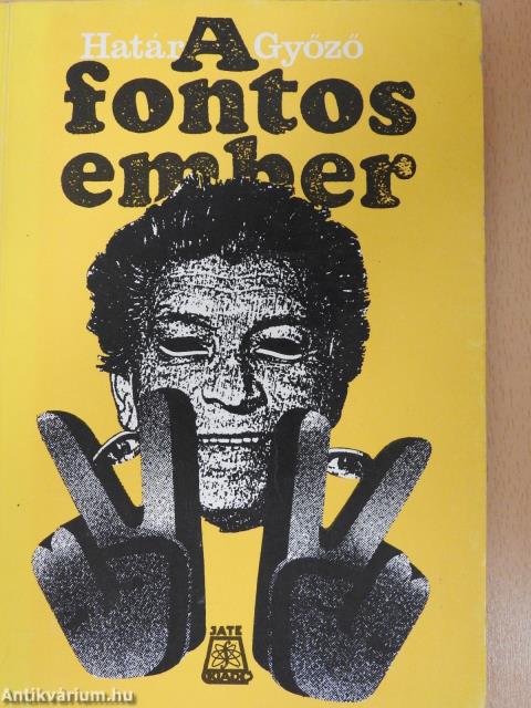A fontos ember (dedikált példány)