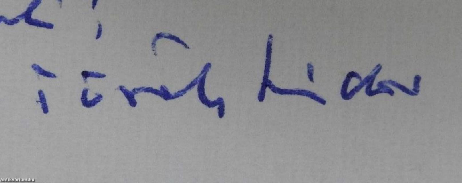 Tolvajok (dedikált példány)