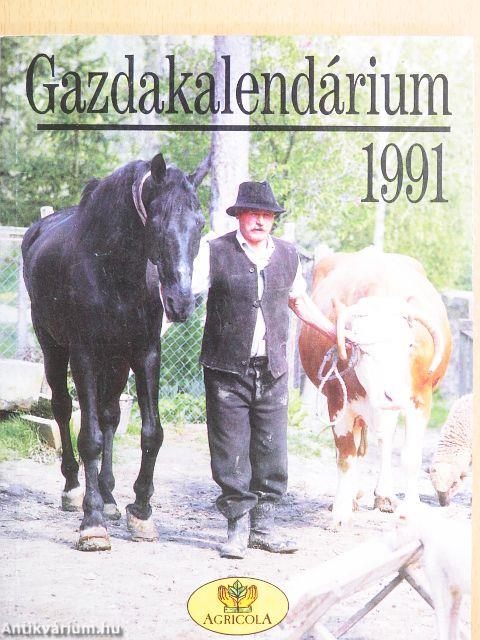 Gazdakalendárium 1991