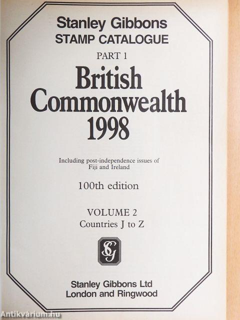 Stanley Gibbons Stamp Catalogue I/2.