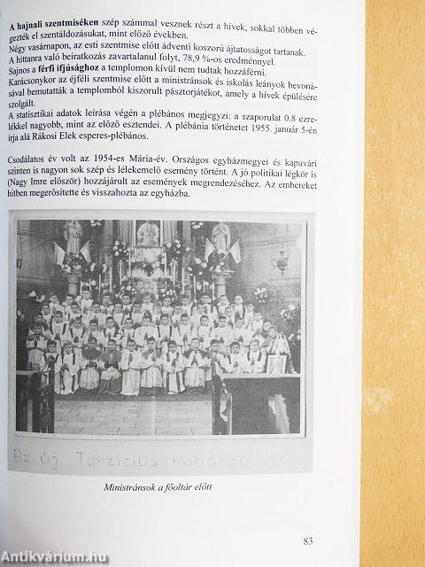 A kapuvári egyház története III.