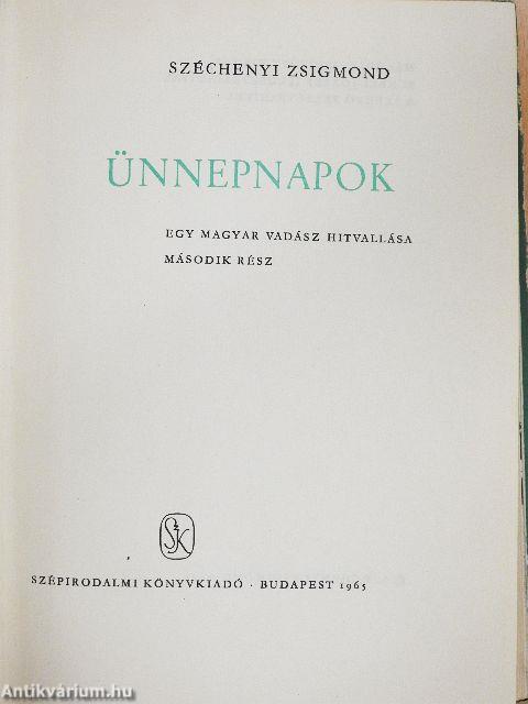 Ünnepnapok