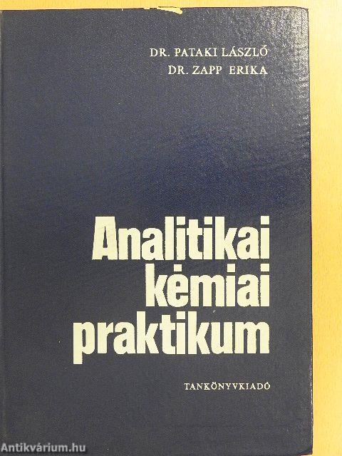 Analitikai kémiai praktikum