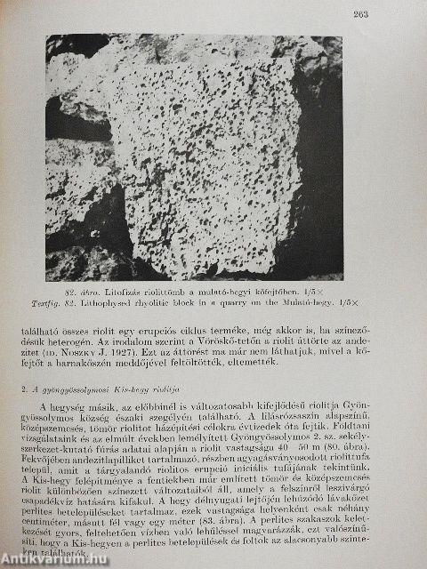 A Magyar Állami Földtani Intézet Évkönyve LVII. kötet 1. füzet